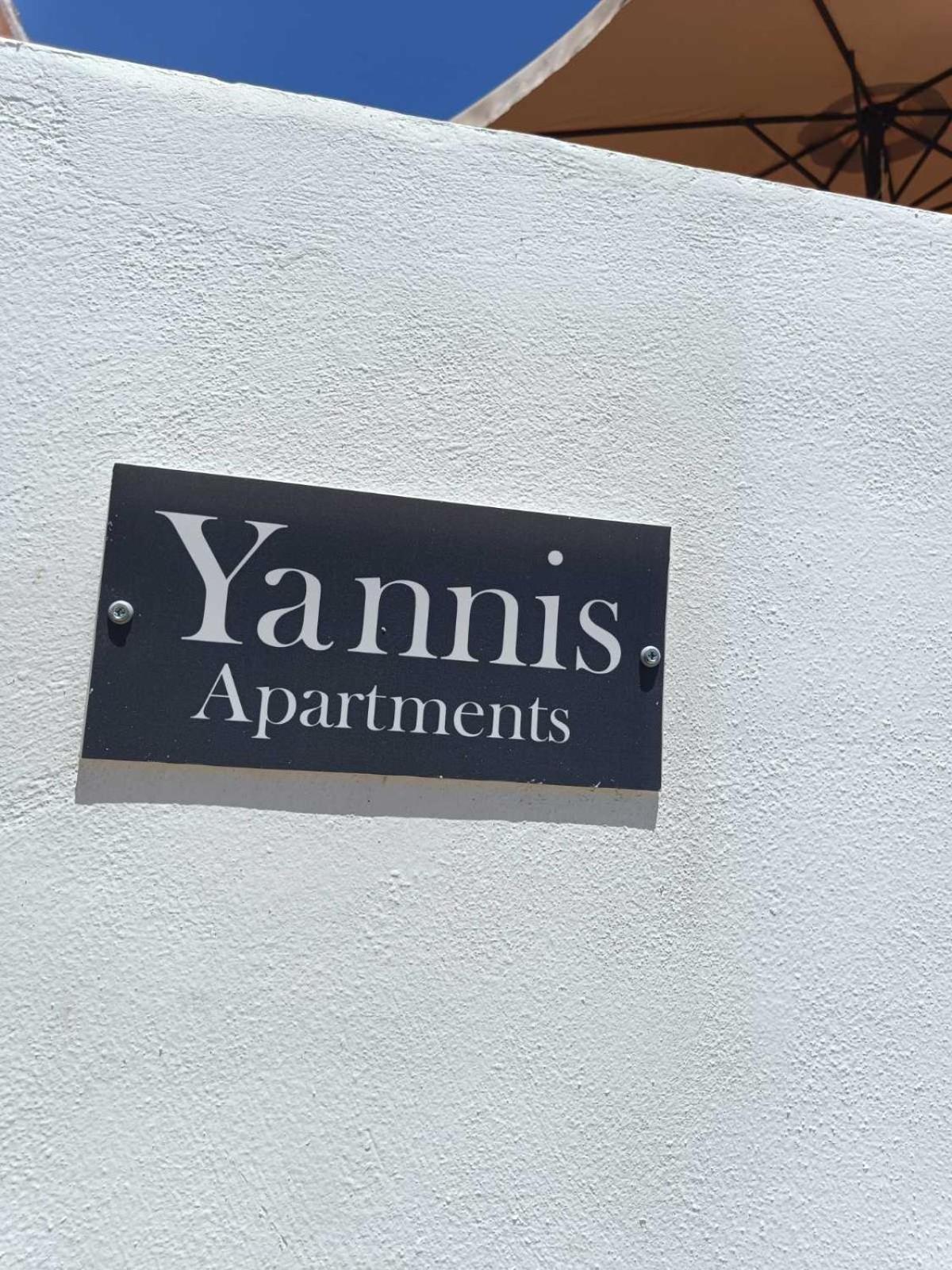 Yannis Apartments Jeorjoúpoli Eksteriør bilde